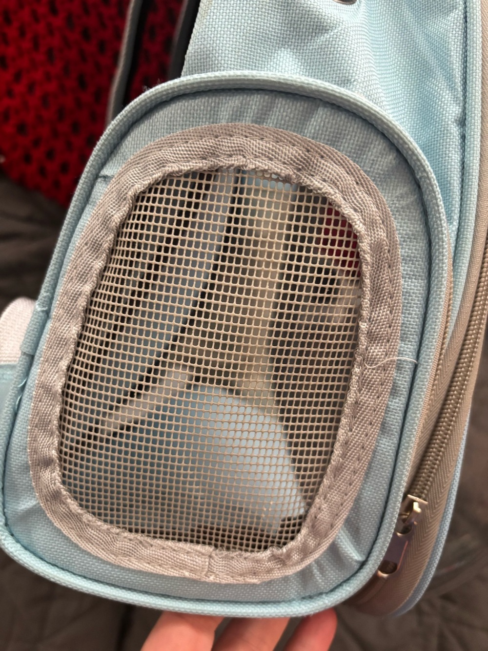 Pet backpack..blue..(NWOT) - Picture 8 of 9